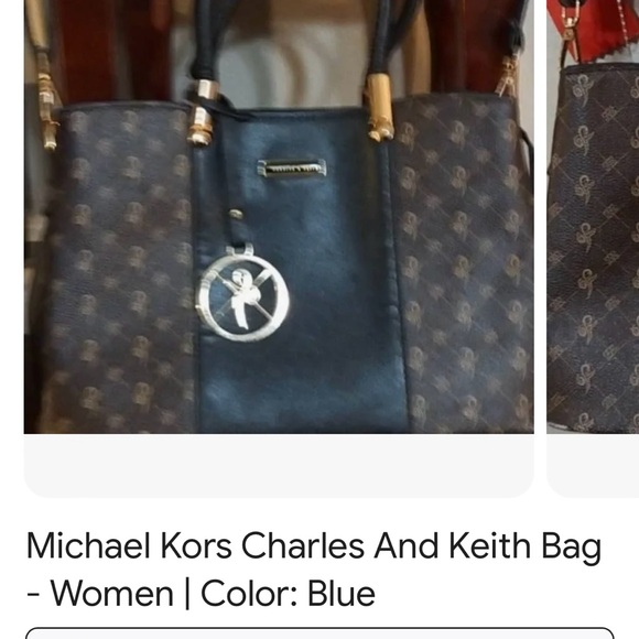 Charles & Keith crossbody & handles purse never used. No tags. - Picture 5 of 5